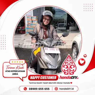 Serah Terima Unit Motor oleh Honda DIY Konsumen Area Wates Kulon Progo