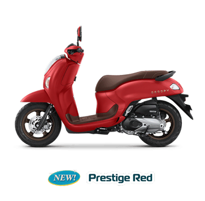 Scoopy Prestige Red