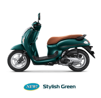 Scoopy Stylish Green